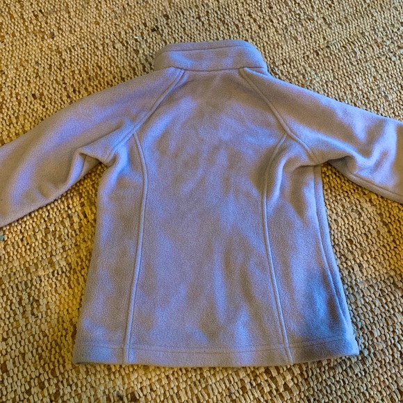 Columbia Lavender Soft Pale Purple Winter Youth Girls' Benton Fleece Jacket S - Picture 4 of 8